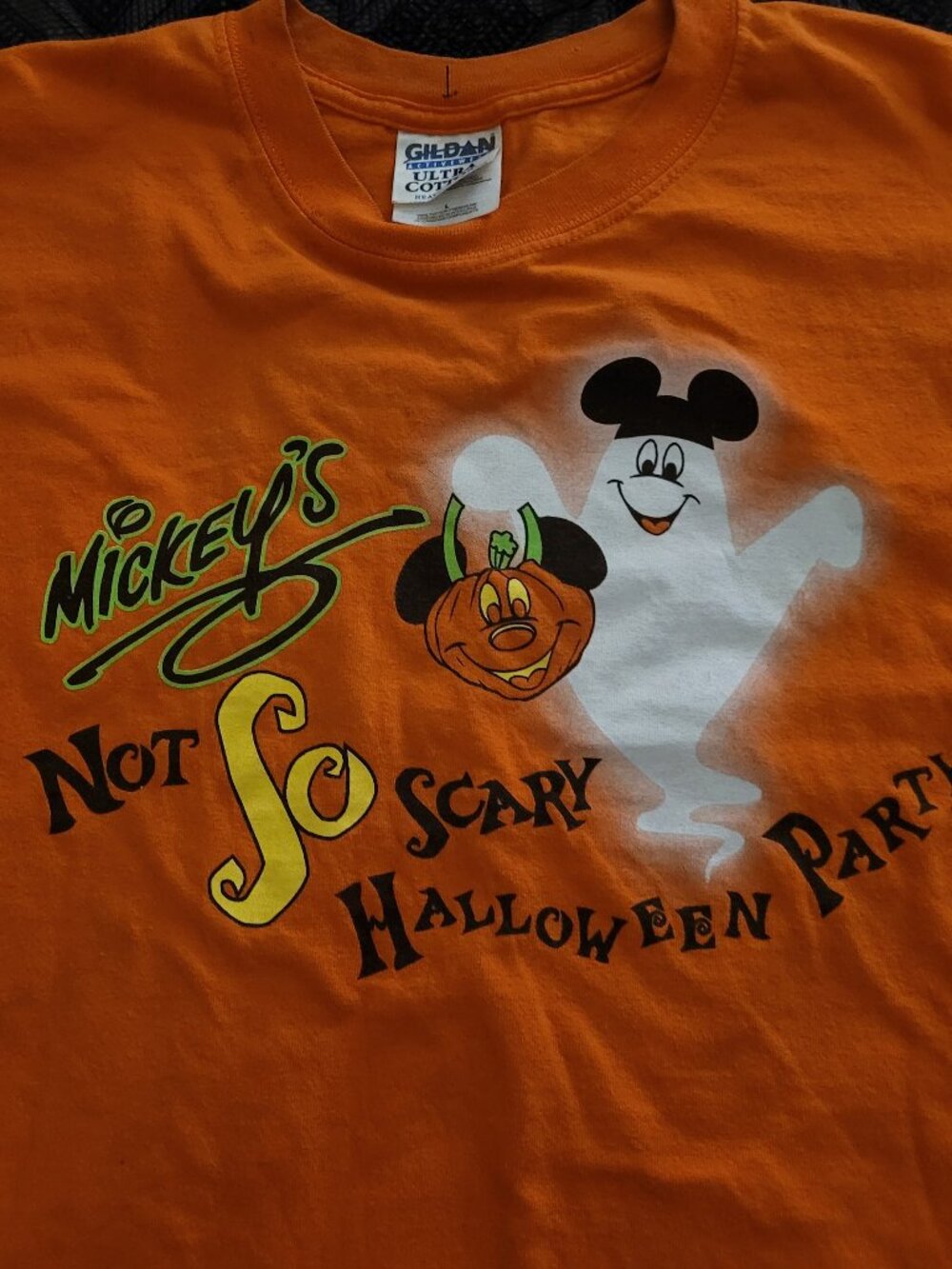Disney Mickey’s Not So Scary Halloween Party MNSSHP Cast Member T‑Shirt 2000's